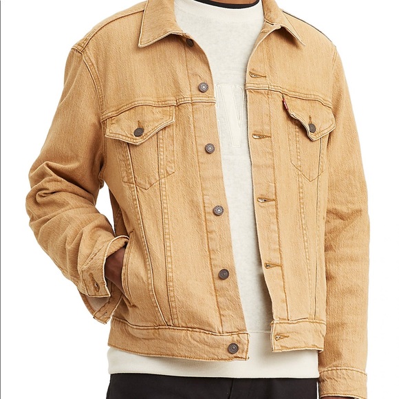 Levi's Other - Levis | NEW Khaki Denim Trucker Jacket (RARE)